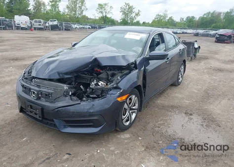 2017 Honda Civic Lx z USA, uszkodzony, nr VIN 2HGFC2F54HH567210